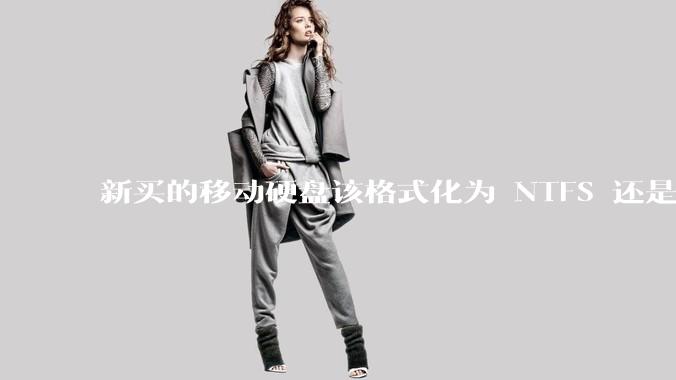 新买的移动硬盘该格式化为 NTFS 还是 exFAT？
